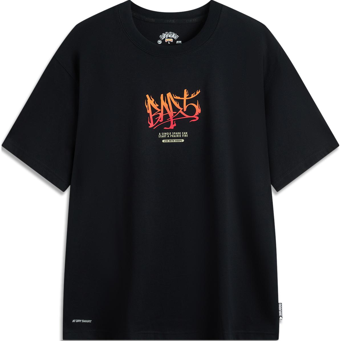 

Футболка LiNing Badfive мужская черная