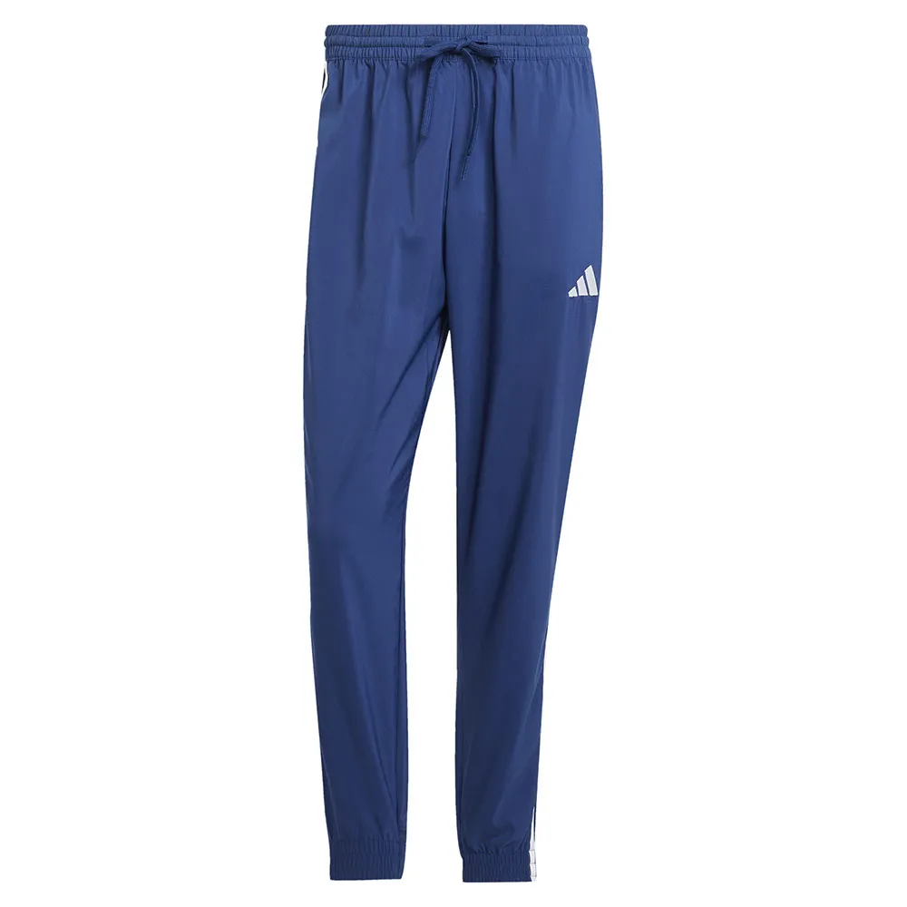 Джоггеры adidas Essentials 3 Stripes Woven, синий — фото 3