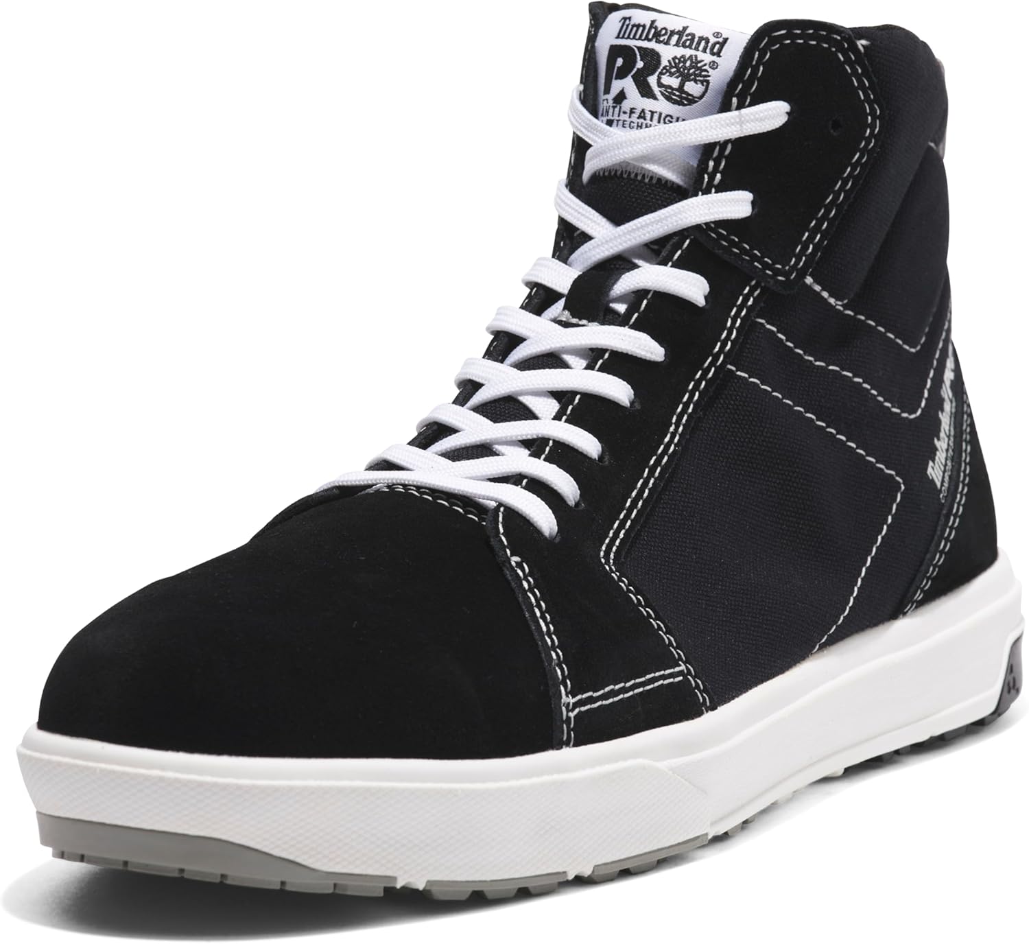 

Timberland PRO мужские рабочие ботинки Berkley Hi Composite Safety Toe Industrial Casual, Black/White