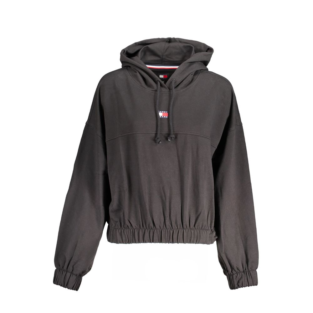 

Черный хлопковый свитер Tommy Hilfiger