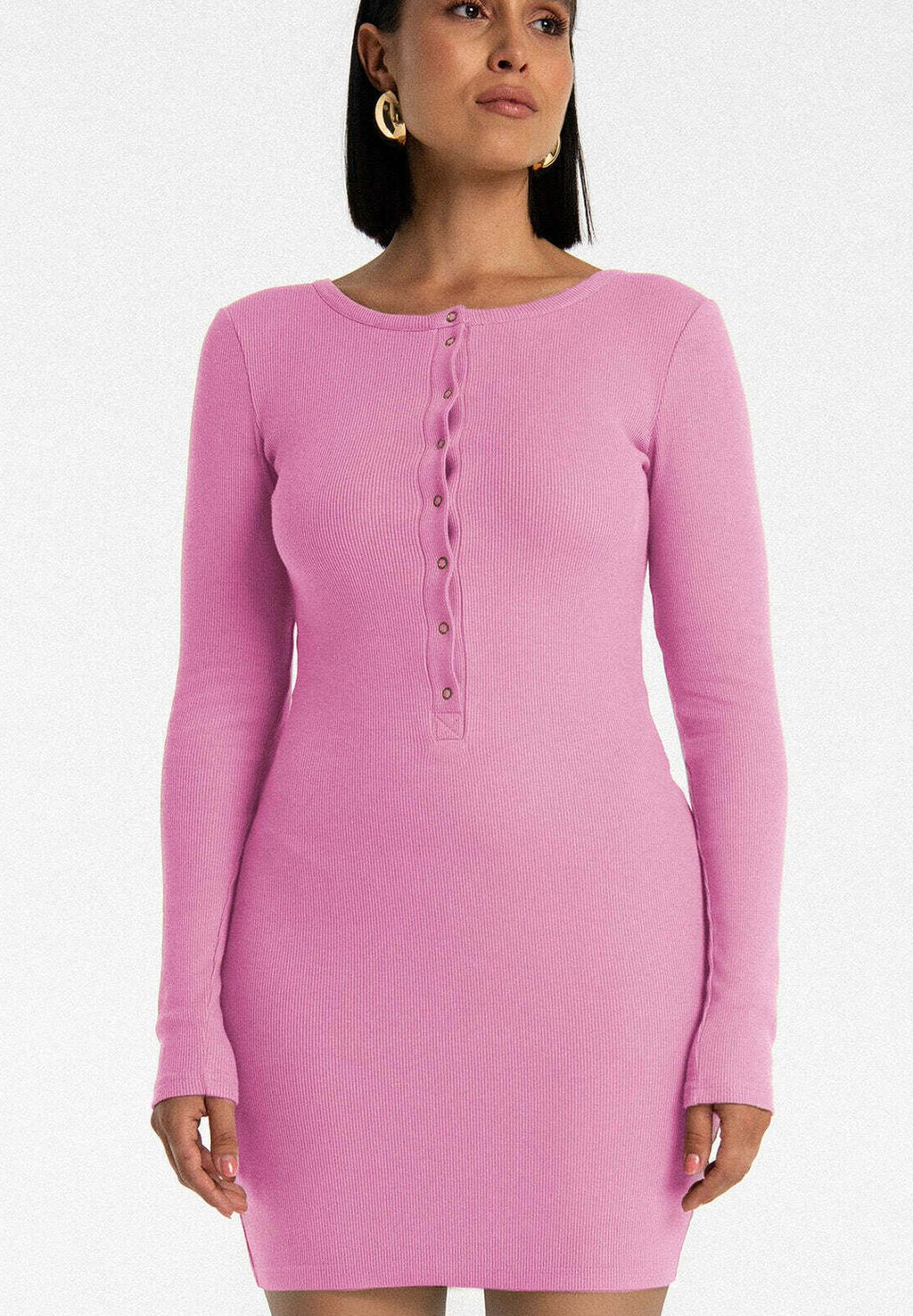 

Платье-трансформер PRESS STUDED NECKLINE Nudyess, розовый
