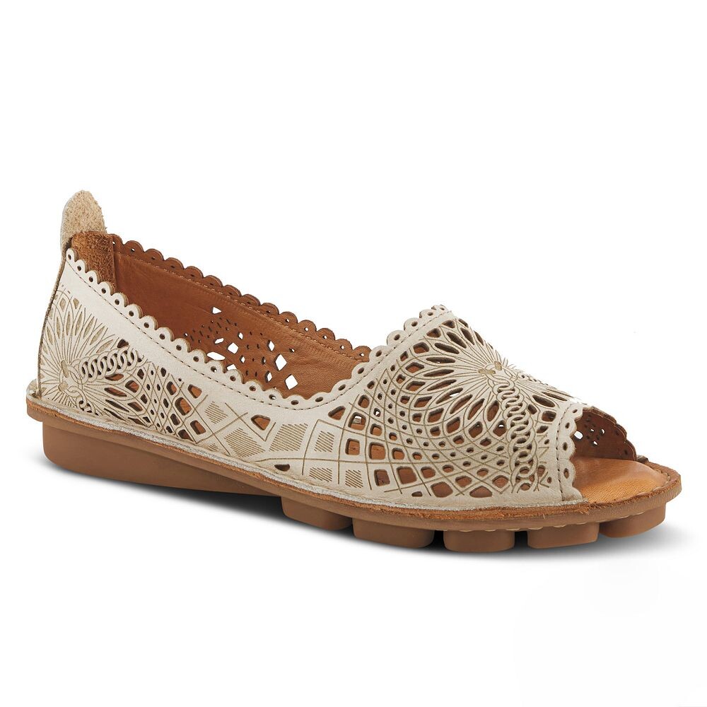 Женские кожаные лоферы Spring Step Brandal, цвет Light Gray