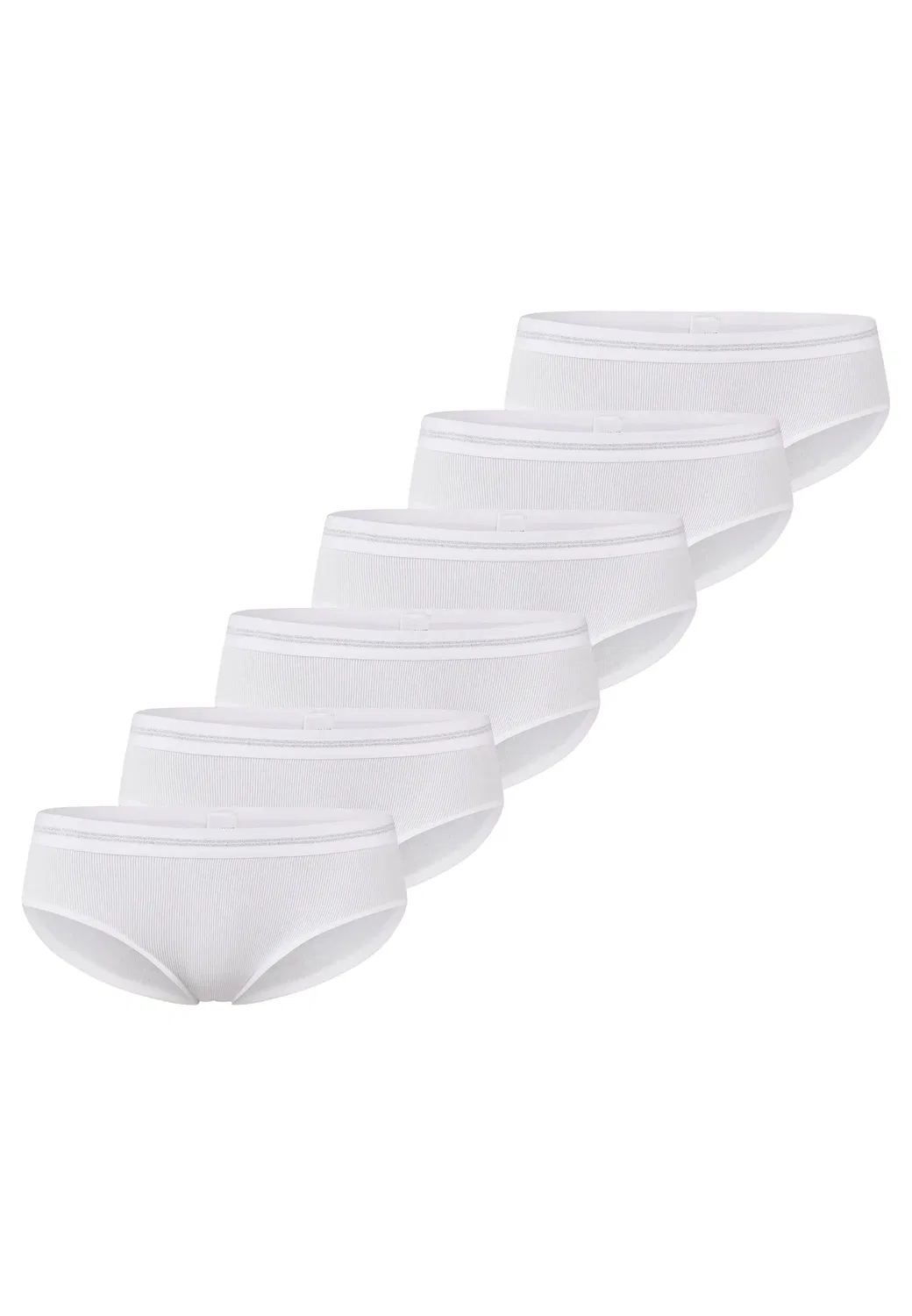 Слипы для девочек Long Life Cotton Schiesser, белый
