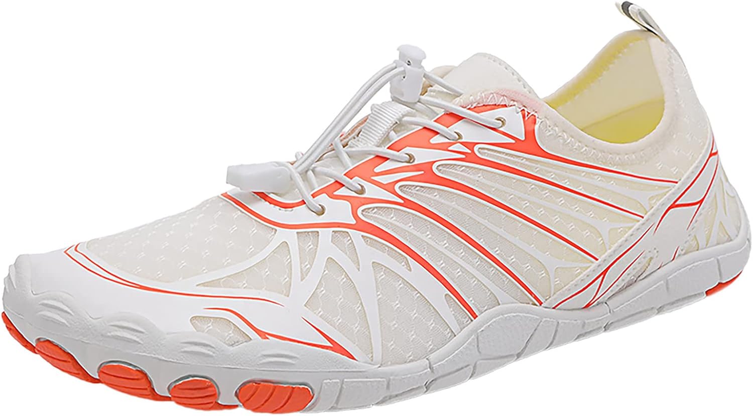 

Мужские кроссовки для активного отдыха на природе, альпинизма, повседневной носки, спорта, на шнуровке, для пляжа, бега, дышащие, с местом для хранения Generic, оранжевый