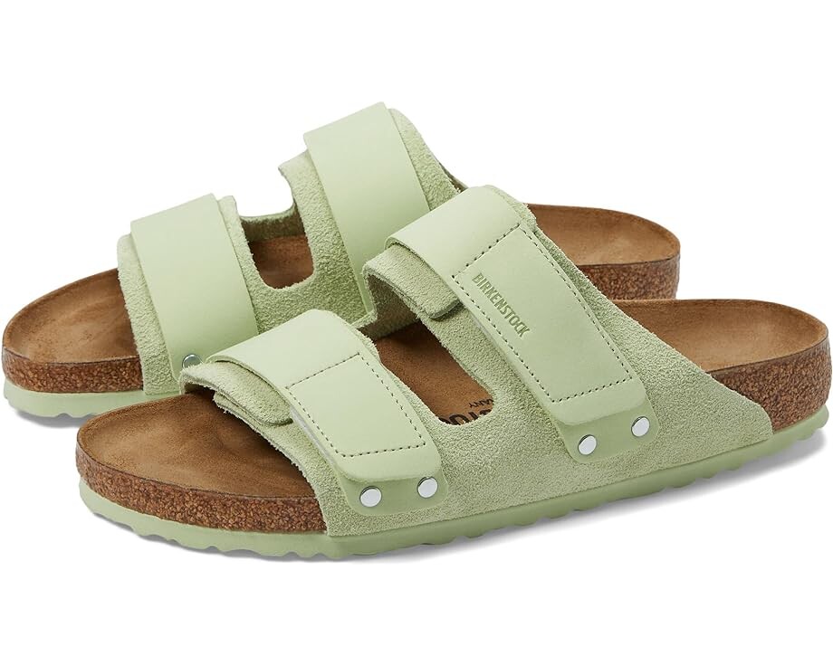 

Сандалии Birkenstock Uji - Nubuck/Suede, цвет Faded Lime