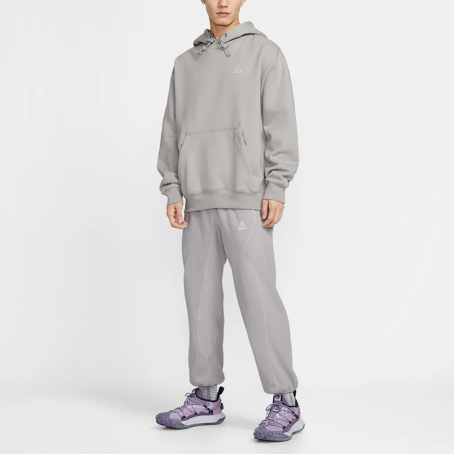 Nike Повседневные брюки мужские серые — фото 3
