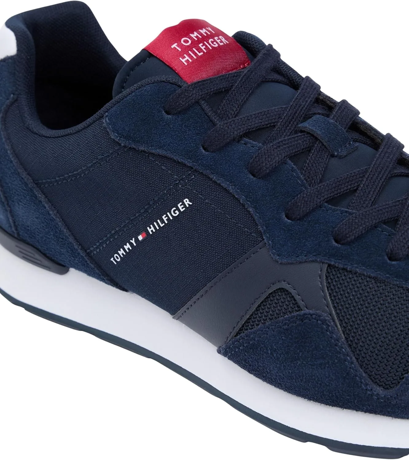 Мужские низкие кеды Tommy Hilfiger Maxlite Mix Fm0fm05830, голубой — фото 4