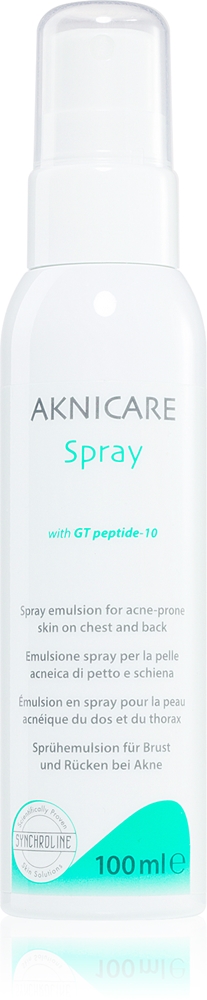 

Спрей-Эмульсия Aknicare CB для кожи груди и спины, склонной к акне Synchroline, 100 мл