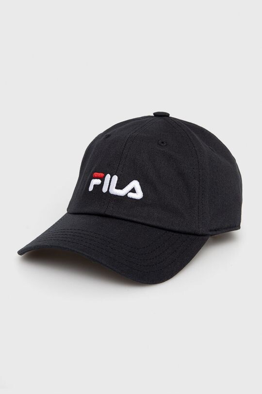 

Хлопчатобумажная шапка Fila, черный