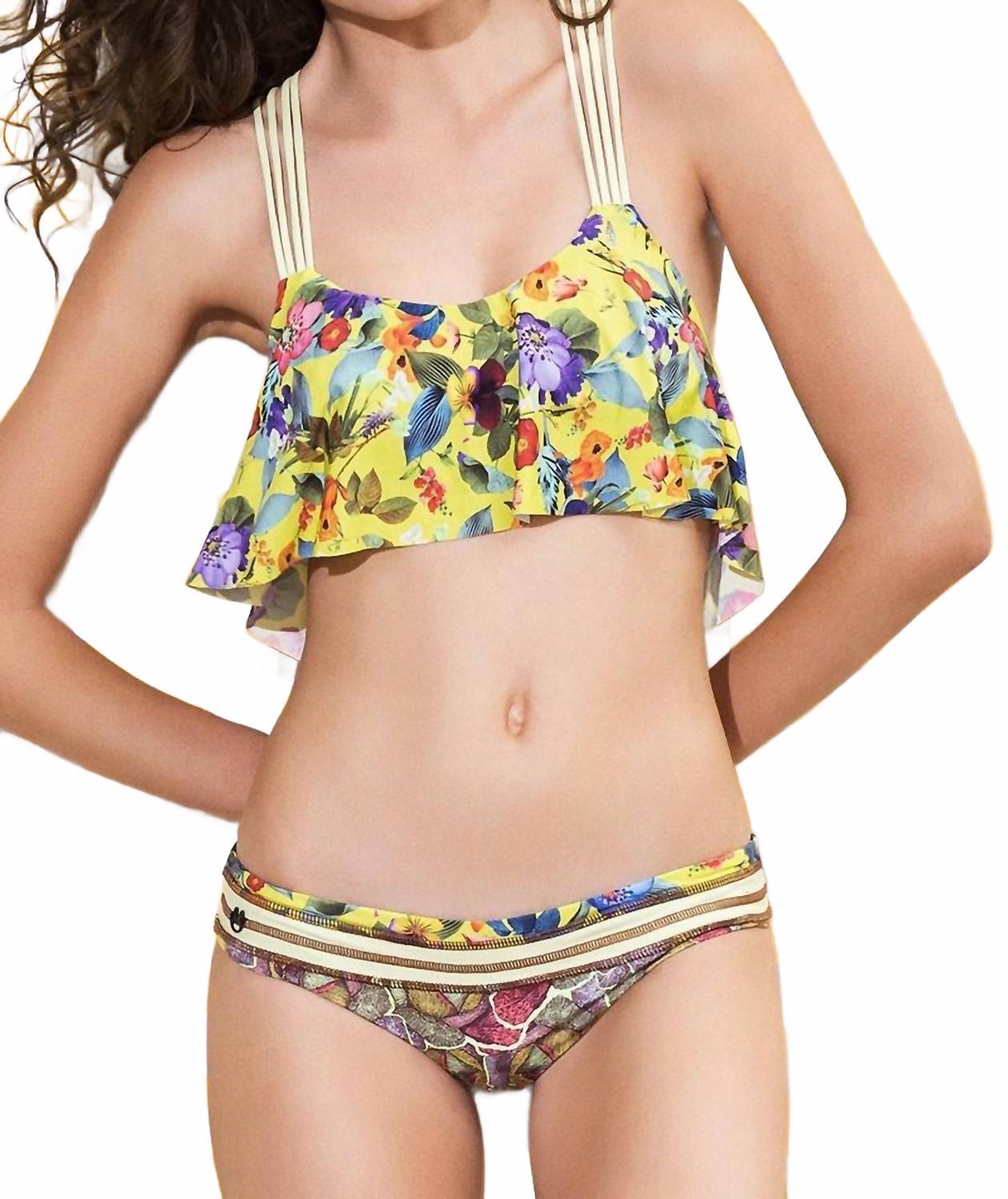 

Топ Derbyliscious желтого цвета MAAJI