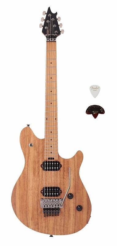 

Электрогитара EVH Wolfgang Standard Exotic Koa Top Baked Maple Neck Electric Guitar - Natural - New with FREE Shipping & Picks!!