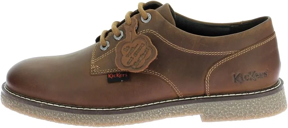 Мужские оксфордские туфли Kickers Kick Larry, Camel — фото 2