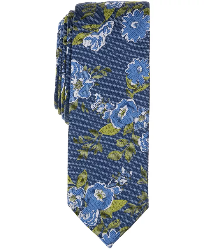 

Мужской галстук Strand с цветочным принтом Bar Iii, синий