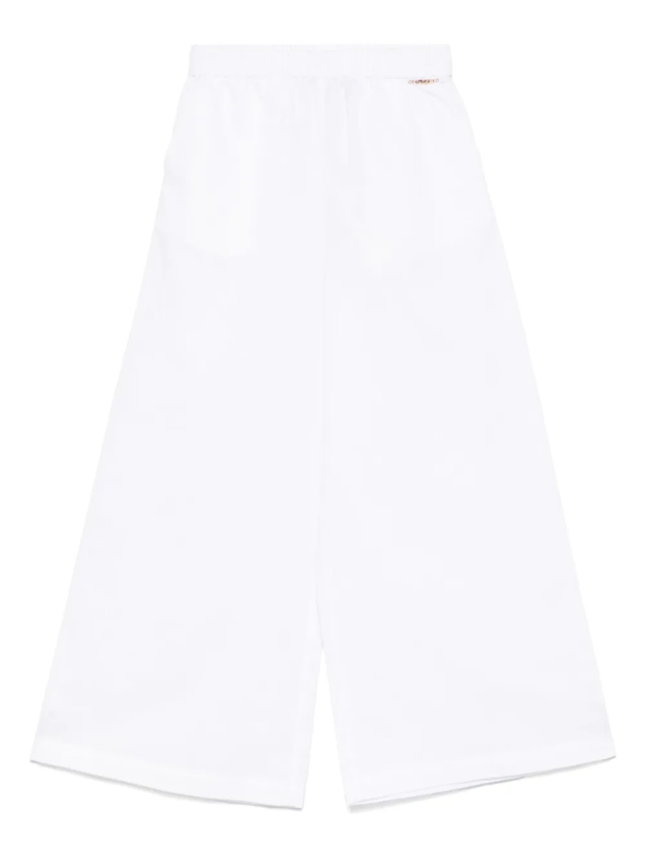 

Фактурные брюки TWINSET Kids, белый