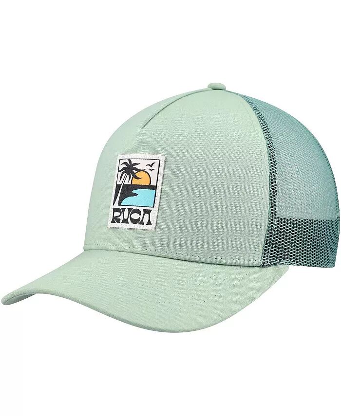

Мужская зеленая кепка Trucker Snapback Palm Set RVCA
