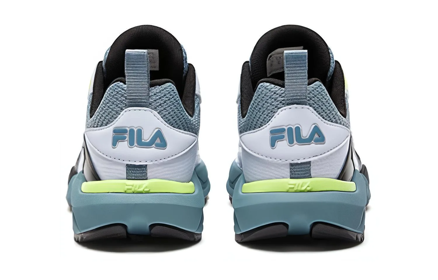 FILA KIDS Детские низкие уличные кроссовки серо-голубые — фото 4