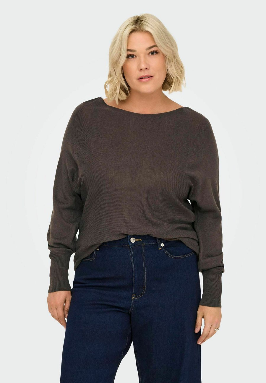 

Джемпер ONLY Carmakoma CARAIDA, Chocolate Brown/Brown