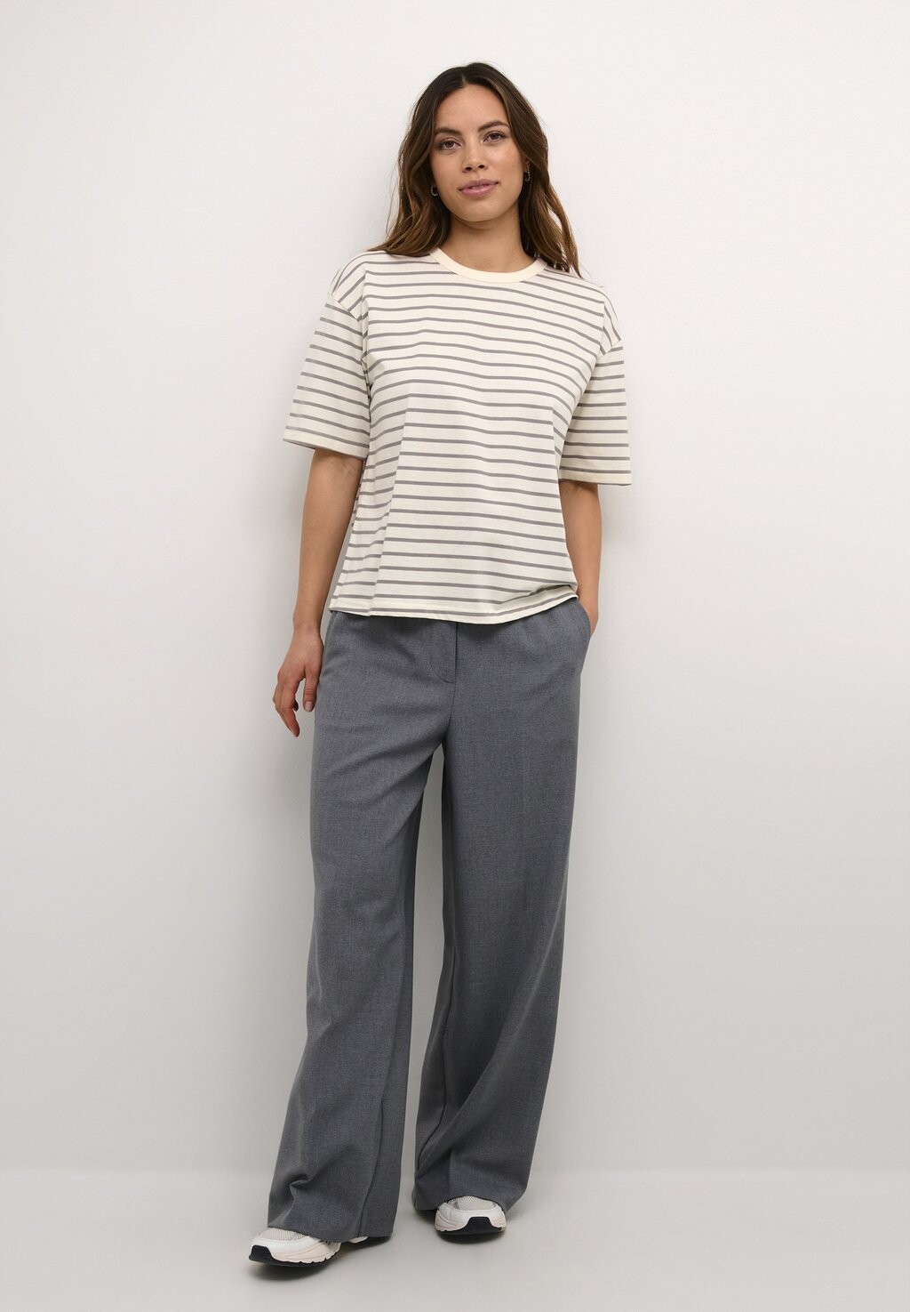 

Футболка с принтом WINNY 1/2 SLEEVE Kaffe, кремовый