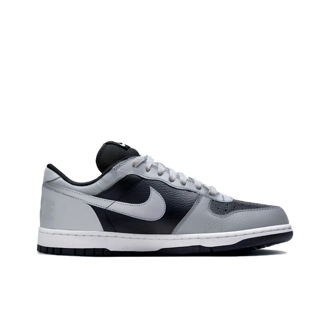 Кроссовки скейтбординговые низкие Nike Big Black Gray Mantra серо-черные — фото 3