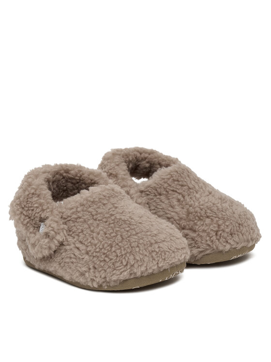 Домашние тапочки Toddler Classic Cozzzy Slipper 210857 Crocs, бежевый — фото 3