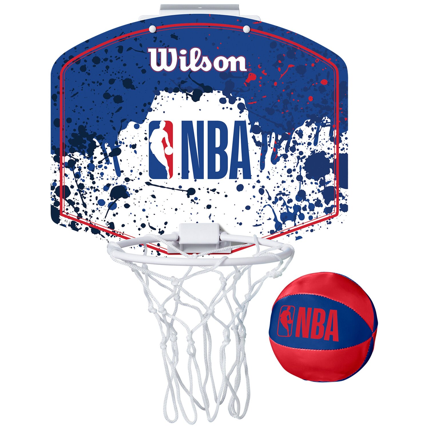 

WILSON Баскетбольный мяч 'NBA Mini Hoop' в синем цвете