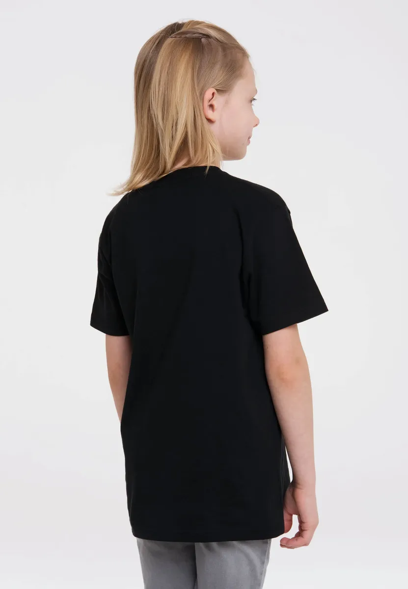 Футболка Logoshirt "Дарт Вейдер - Портрет" с принтом Дарта Вейдера, черно-белый — фото 4