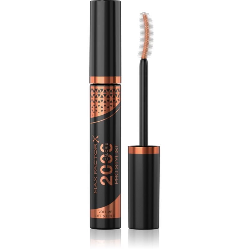 

Тушь Max Factor 2000 Calorie Pro Stylist подкручивающая и увеличивающая объем ресниц, оттенок Black Brown 9 мл