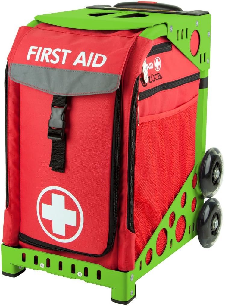 

Сумка-вкладыш ZUCA Sport, аптечка первой помощи (красная с белым крестом) со спортивной рамкой зеленого цвета, Красный, Сумка-вкладыш ZUCA Sport, аптечка первой помощи (красная с белым крестом) со спортивной рамкой зеленого цвета