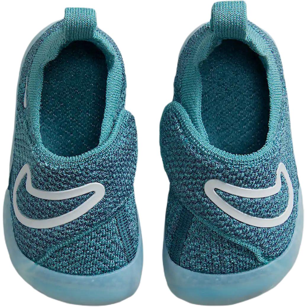 Swoosh 1 Противоскользящие износостойкие низкие детские туфли для младенцев и малышей Nike, синий — фото 4