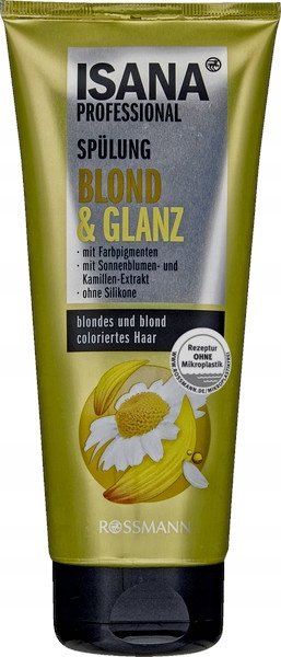 Кондиционер ISANA Blond&Glanz для светлых волос Inna marka — фото 2