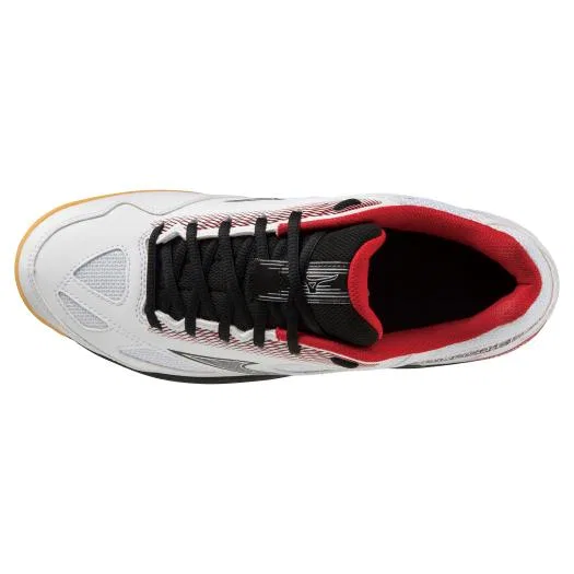 Кроссовки для бадминтона «Sky Blaster 3» от Mizuno, White X Black X Red — фото 4