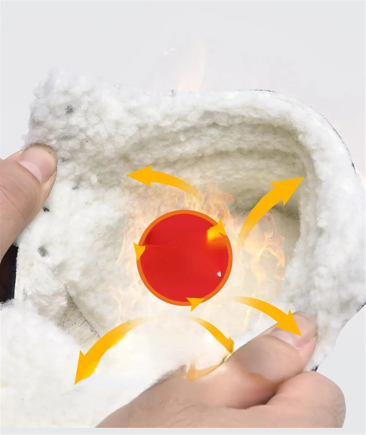 

Взрослые легкие ботинки на шнуровке с платформой для мужчин и женщин, теплые плюшевые снежные ботинки, нескользящие, большие размеры кроссовок TOSOFT, коричневый