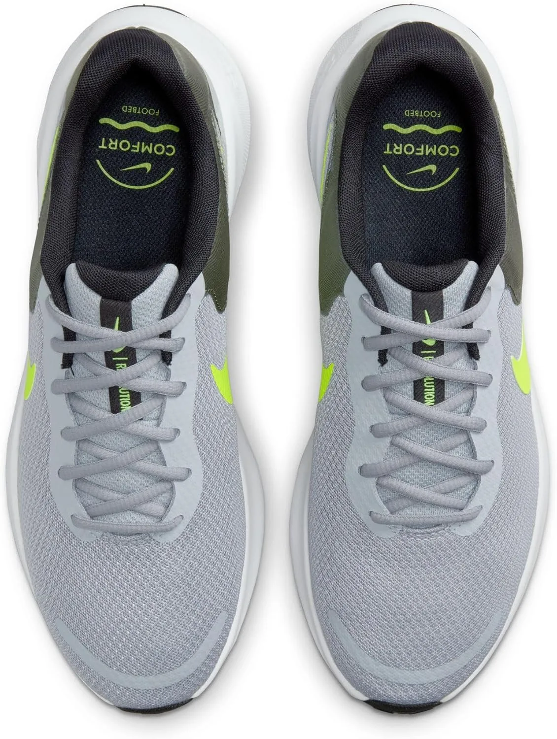Мужские кроссовки Nike Revolution 7, черный/серый — фото 4
