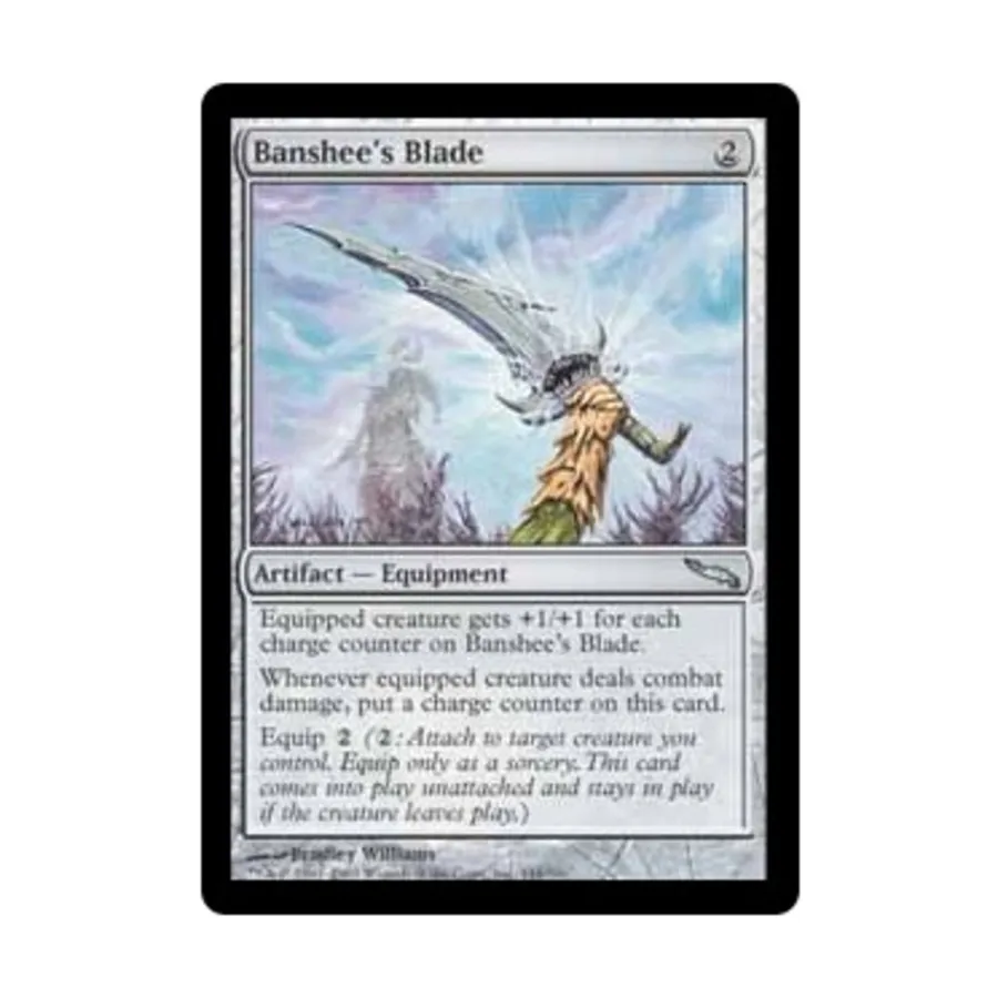 

CCG Клинок Банши (U), MTG - Mirrodin