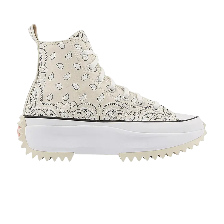 

Кроссовки Converse Run Star Hike High 'Paisley', кремовый