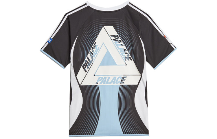 Футболка adidas x Palace Sports Soccer/Football Short Sleeve Couple Style Black, черный — фото 2