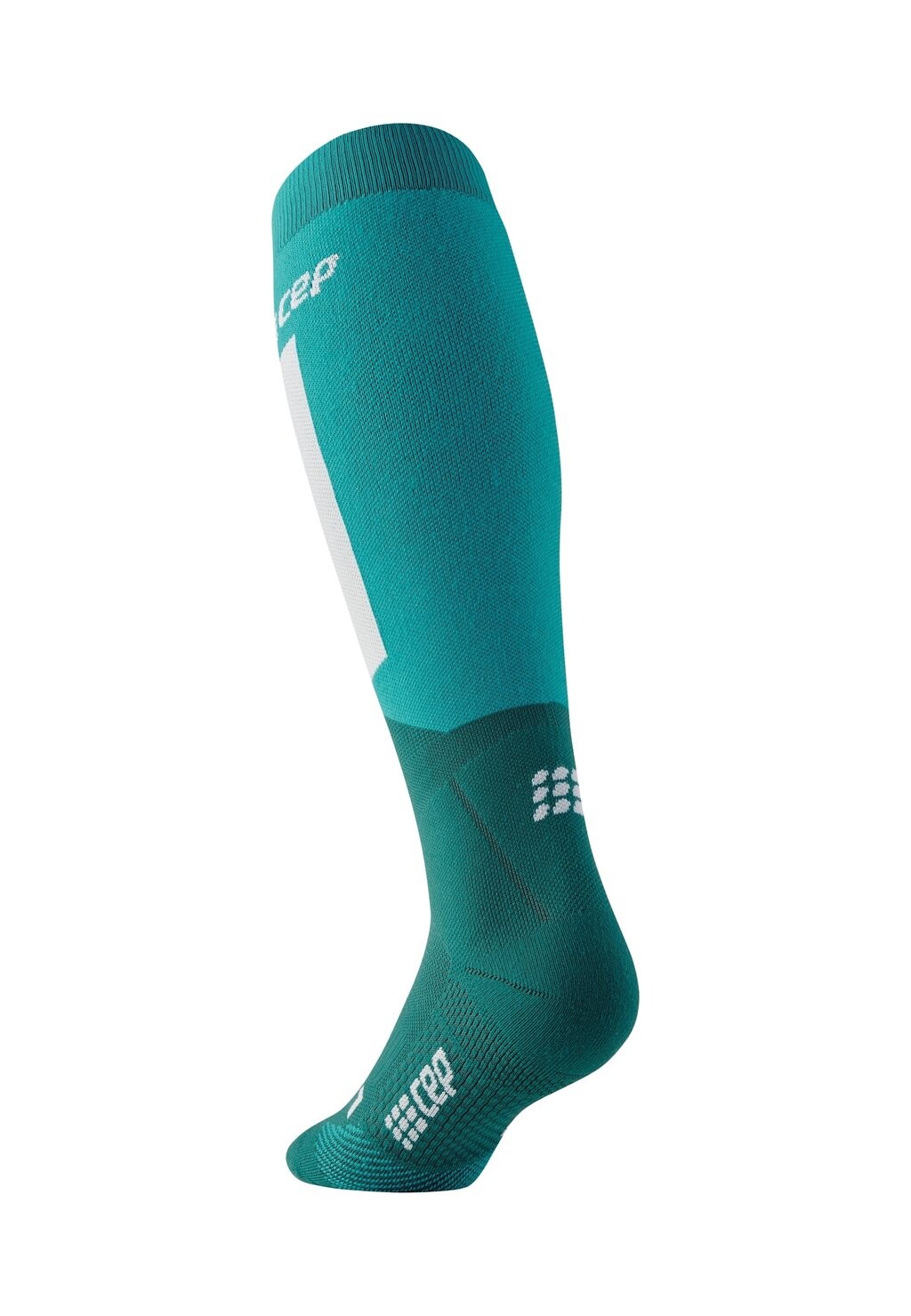 

Носки выше колена KNEE HIGH SKIING THERMO KOMPRESSION MADE IN GERMANY CEP, бирюзовый