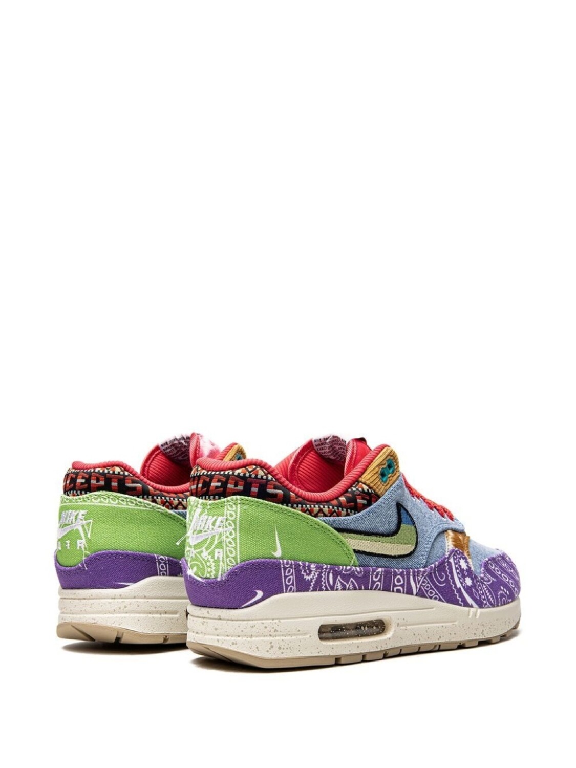 Nike кроссовки Air Max 1 SP Special Box из коллаборации с Concepts, фиолетовый — фото 3