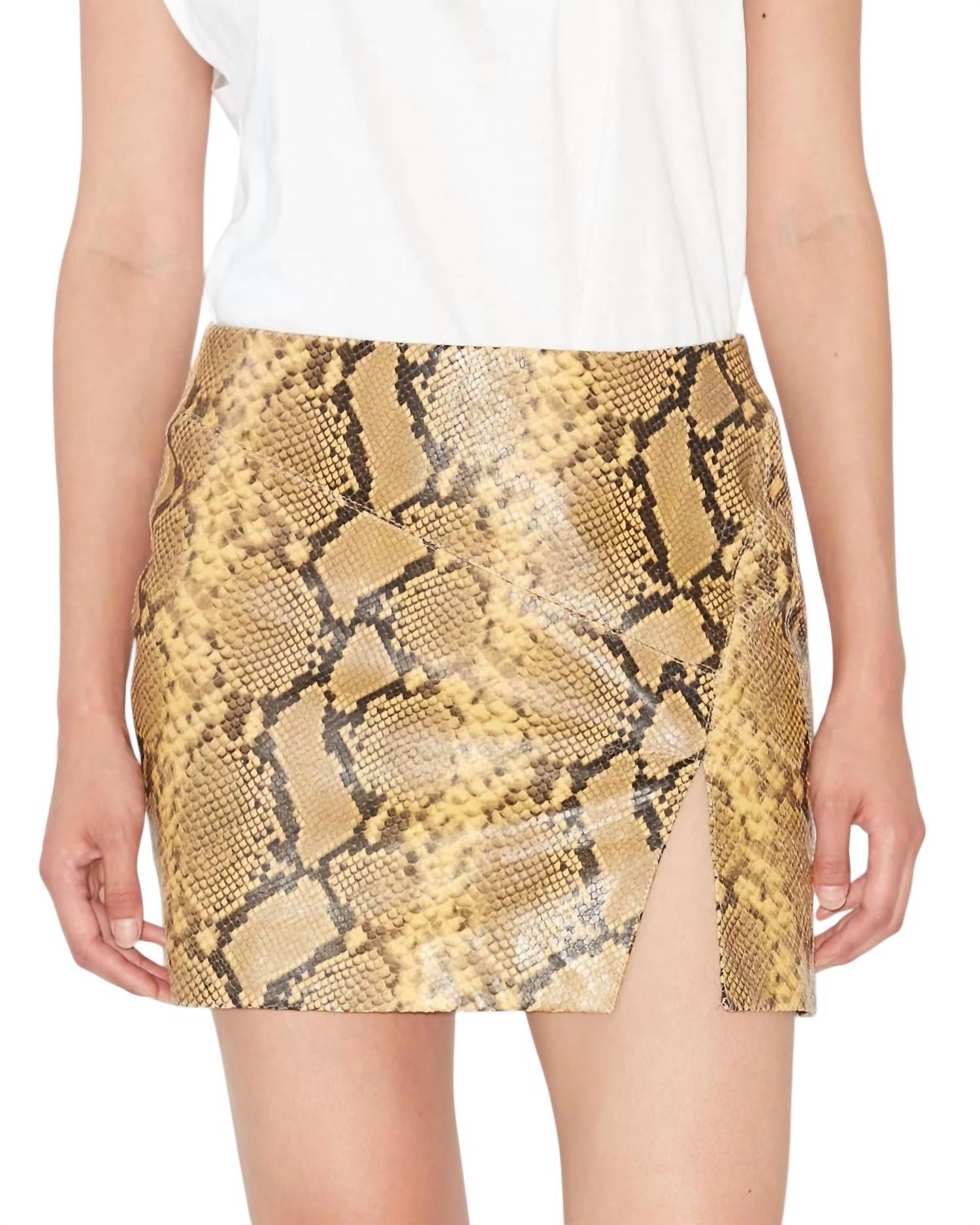 

Юбка Blair Snake Skin Print Natural Isabel Marant