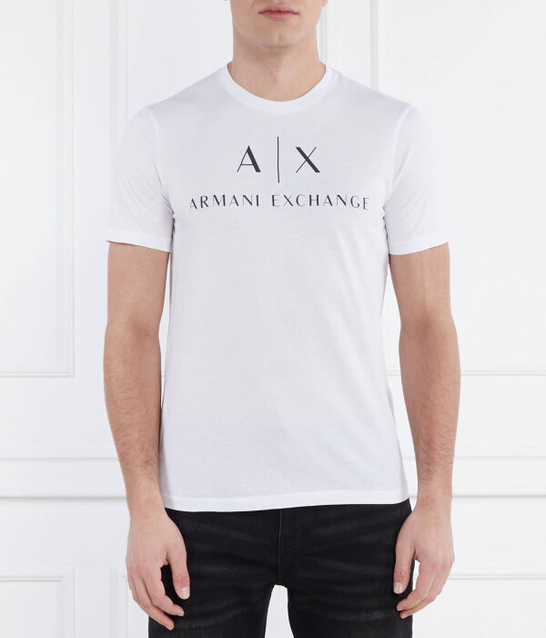 

Футболка Armani Exchange с логотипом, белый