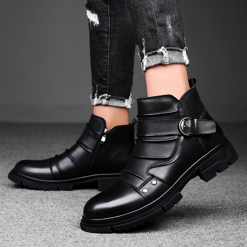Bull Thunder Мужские повседневные ботинки коричневые утепленные, цвет Brown Insulated Shoes — фото 2