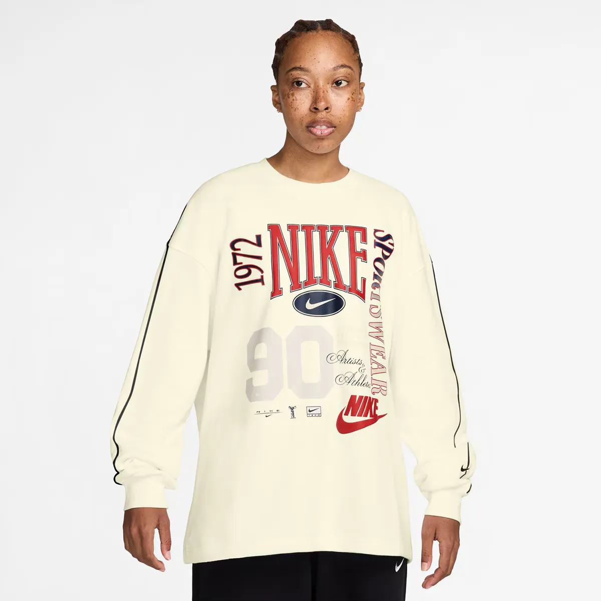 

Женская толстовка Nike Sportswear Street, цвет Crudo