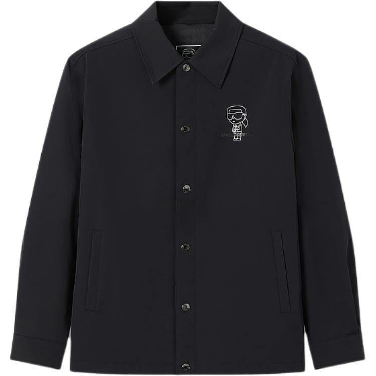 

KARL LAGERFELD / Karl Lagerfeld Jeans Пуховик KARL LAGERFELD FW24 мужской черный, Black