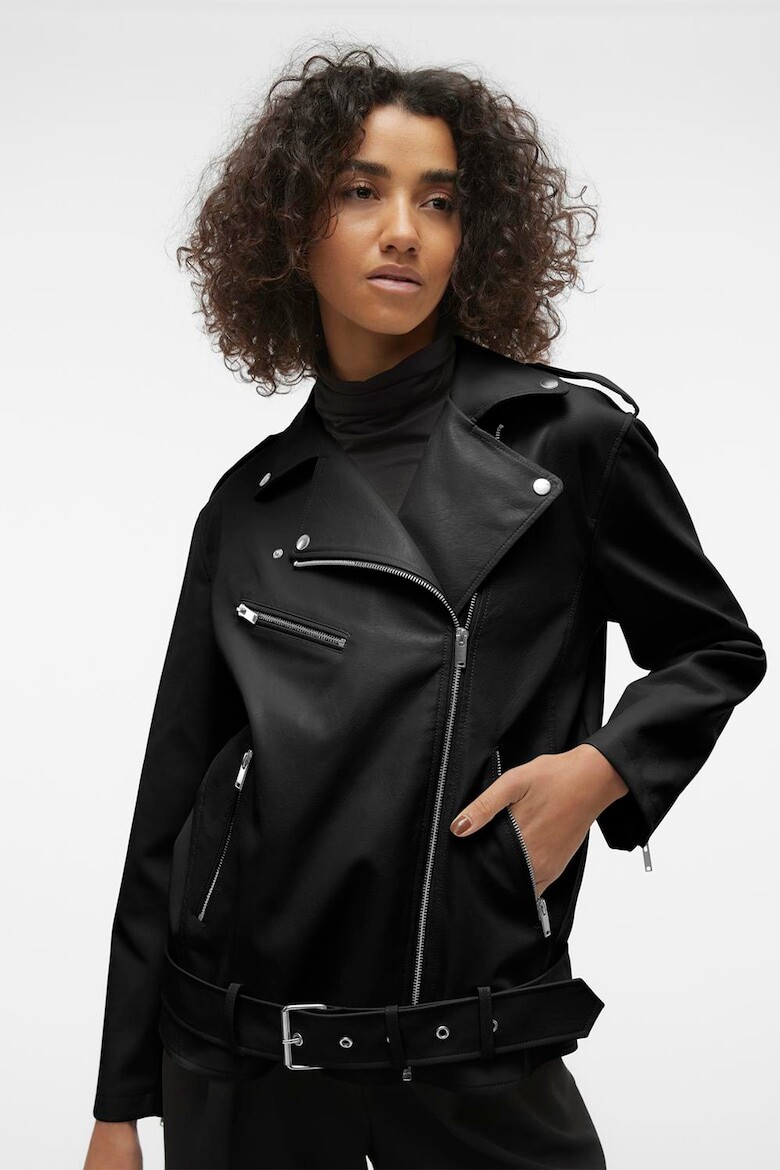 

Куртка Paula из экокожи Vero Moda, черный