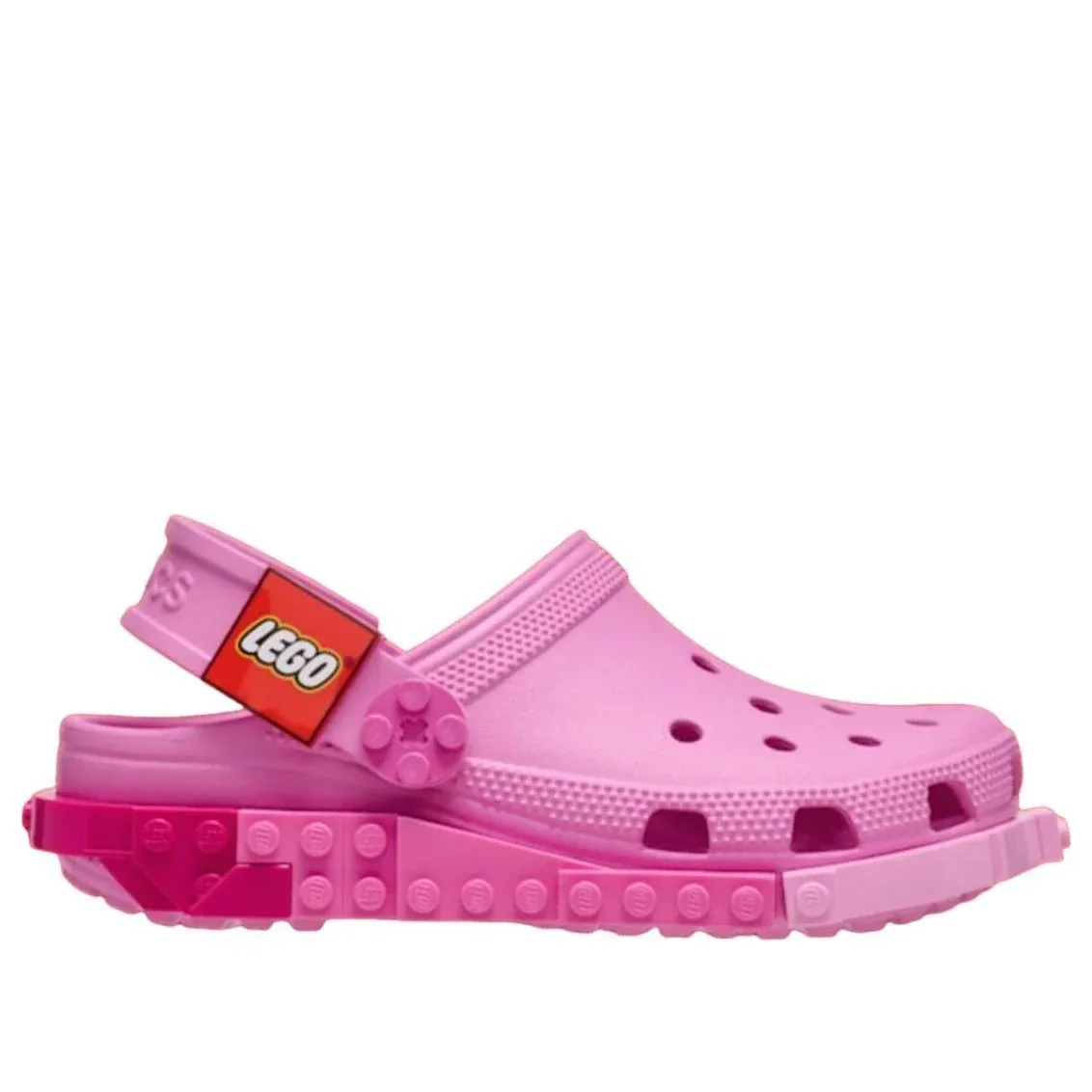 Сабо (GS) Crocs x LEGO Classic Clog 'Creativity Pink' — фото 2