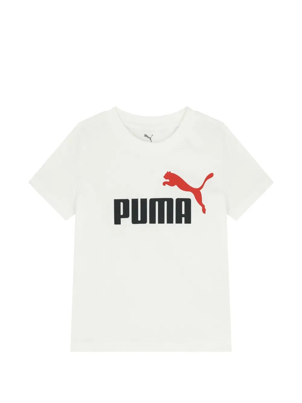 Комплект из топа и шортов с логотипом Puma Kids, белый — фото 3