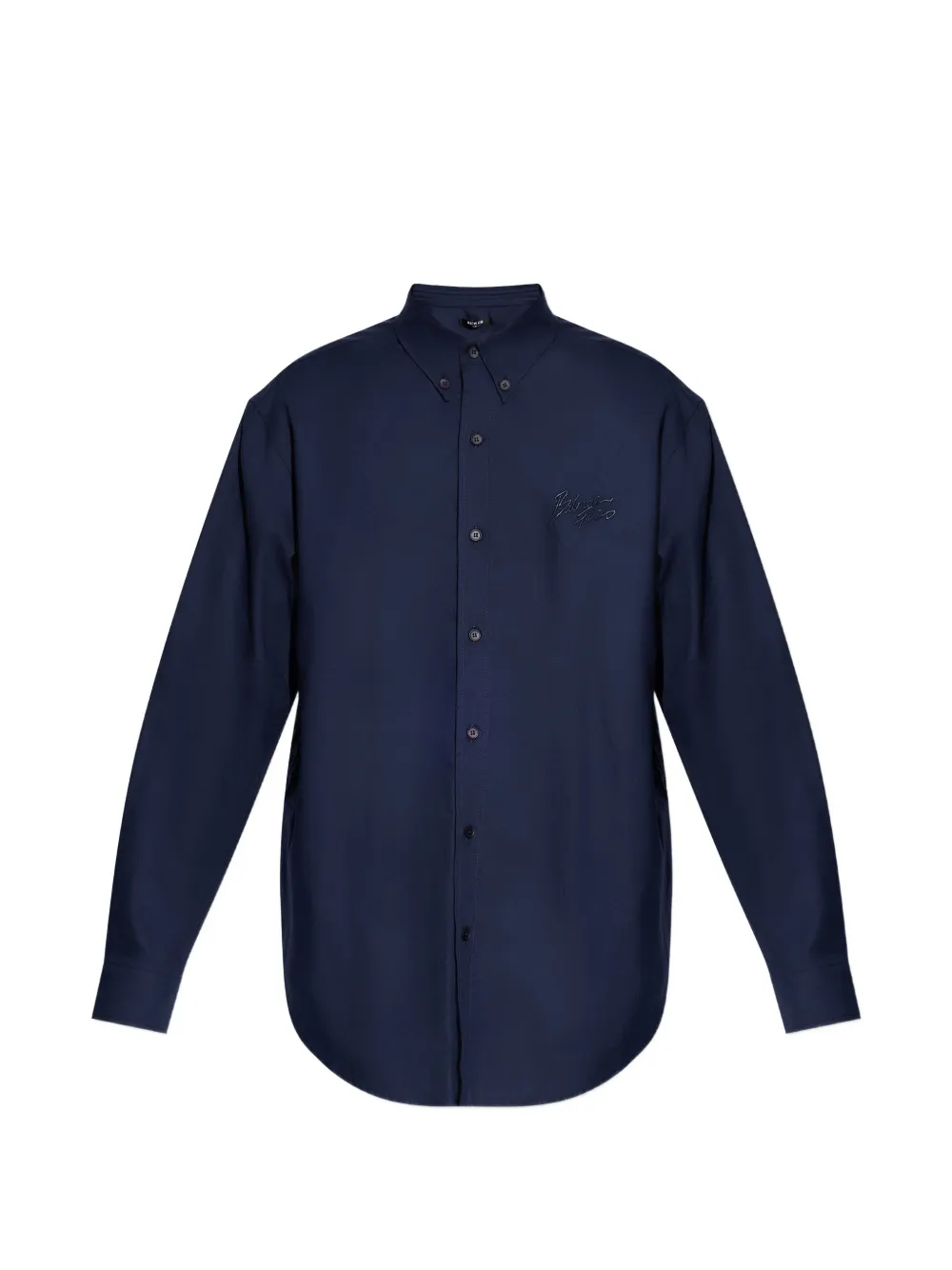 

Рубашка с длинными рукавами Balmain, синий