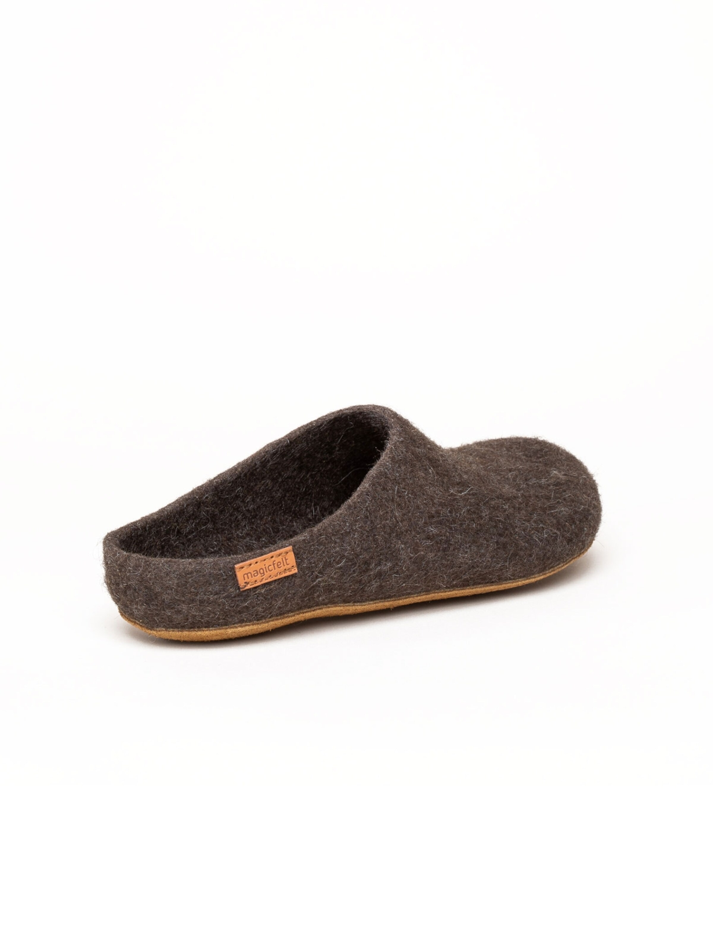 Тапочки 'Filzpantoffel Magicfelt 727 Yak' в коричневом цвете — фото 3