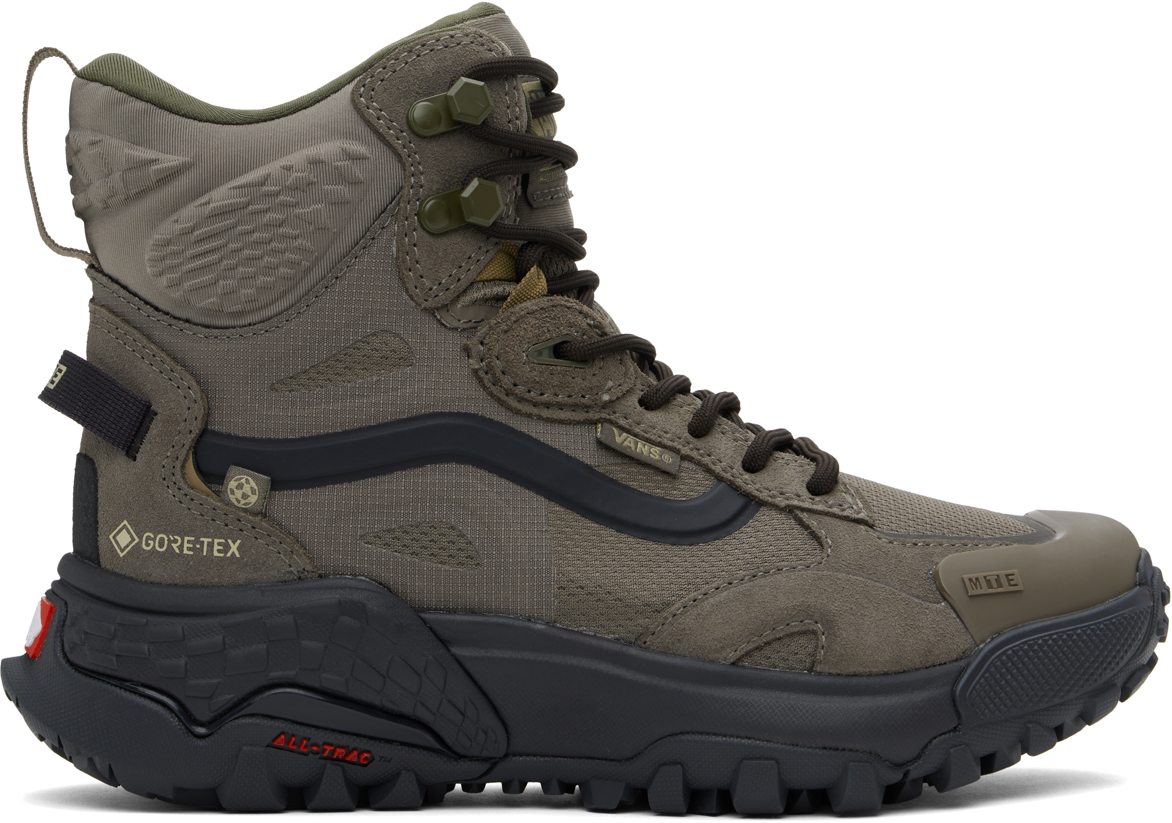 

Серые ботинки MTE Crestline GORE-TEX Vans