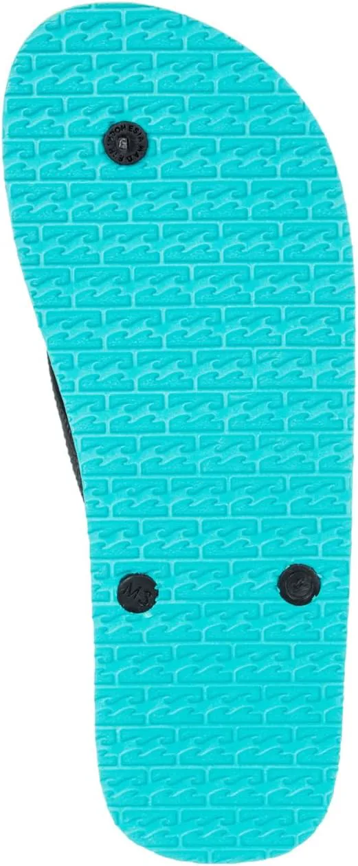 Шлепанцы Billabong mens Tides Classic Printed, темная мятный — фото 2